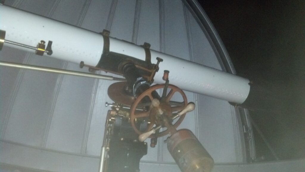 Maria Mitchell telescope.